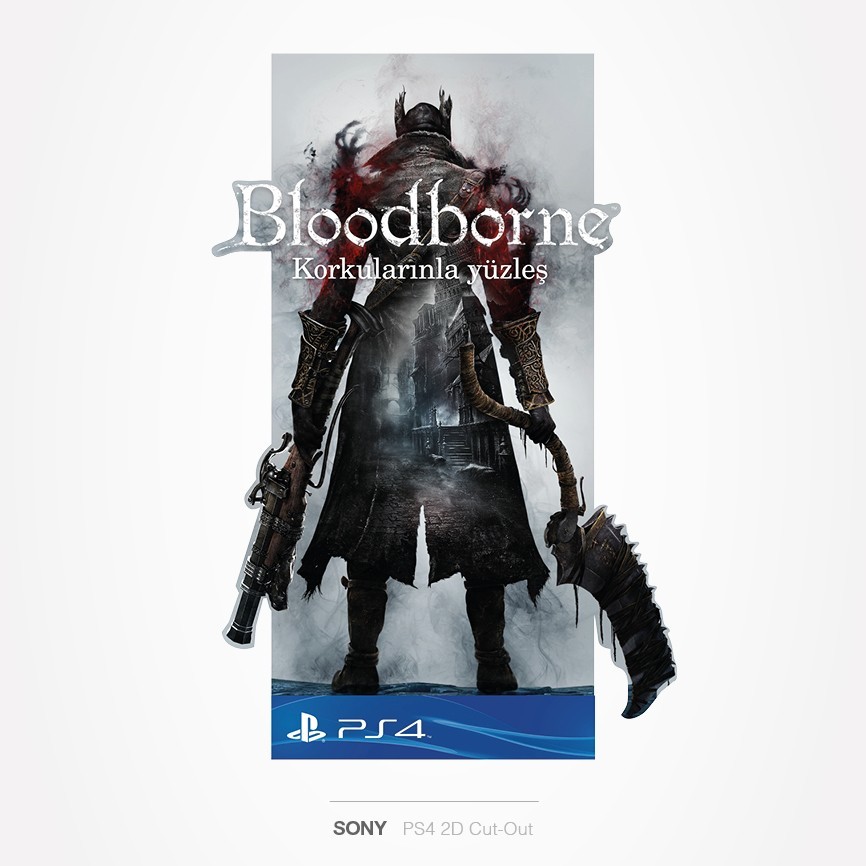 26 taner ugan portfolyo sony ps4 bloodborne cut out