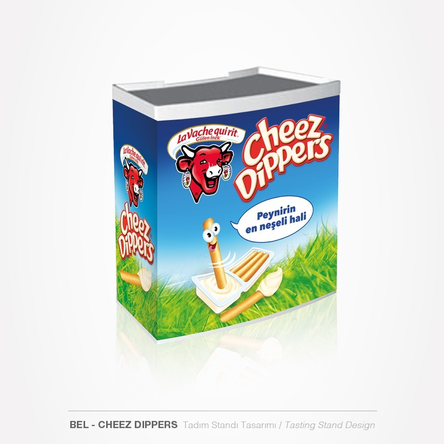 60 taner ugan portfolyo la vache quirit cheez dippers stant