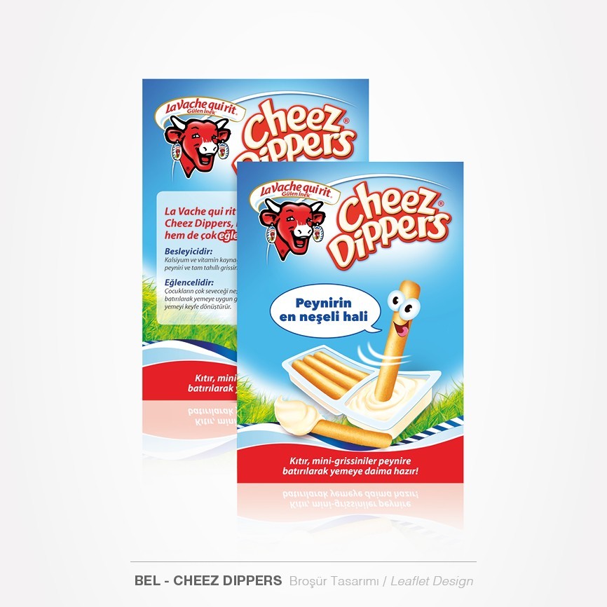 61 taner ugan portfolyo la vache quirit cheez dippers flyer