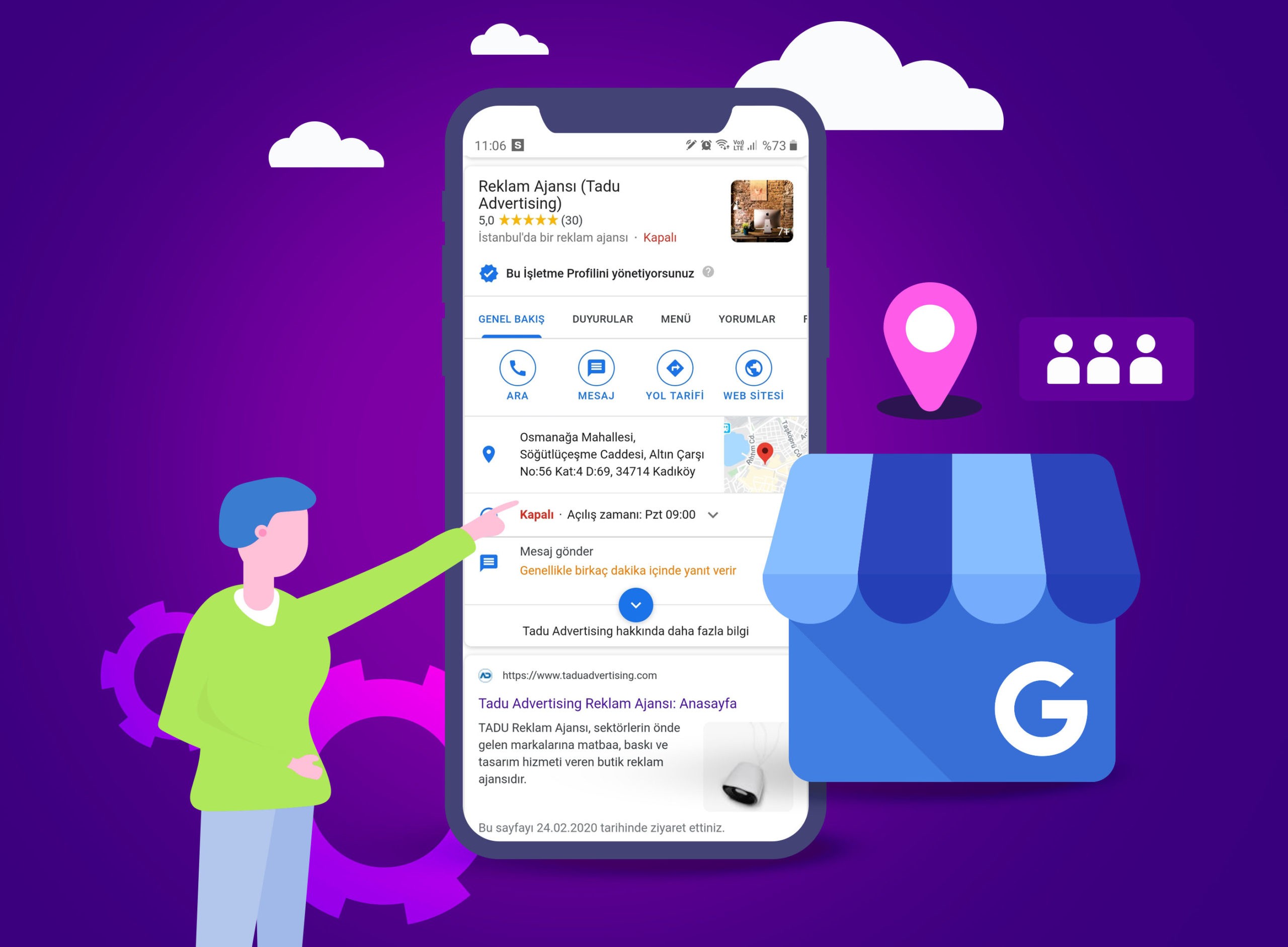 google business da google benim